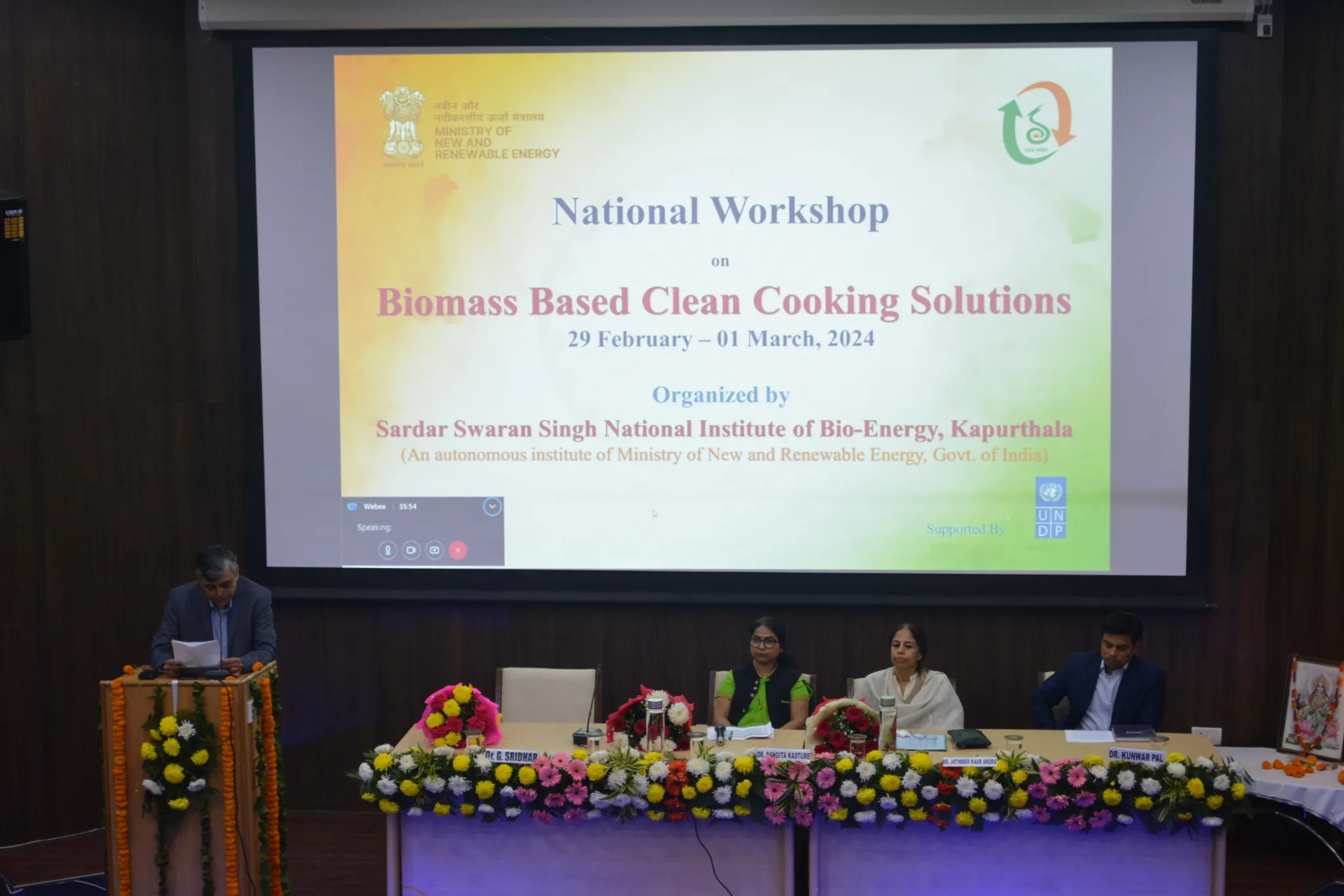 National Workshop on Biomass-based Clean Cooking Solutions 2024